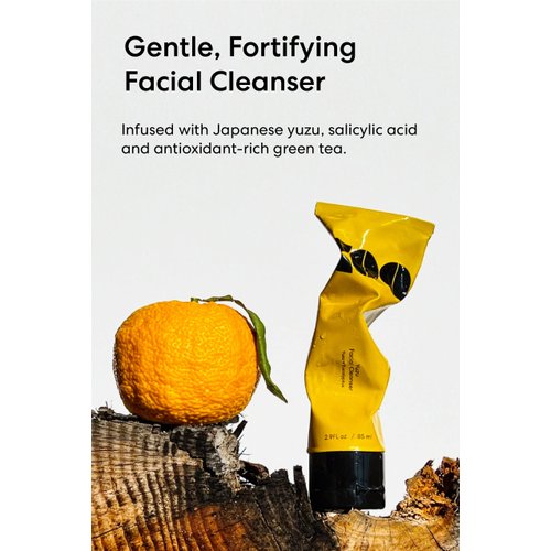 Koa Yuzu Facial Cleanser - Traditional and Nourishing Ingredients From Hawaii - Gentle Cleansing Action Purifies Without Stripping Skin - Antioxidizing Formula Protects from Free Radicals - 2.9 oz