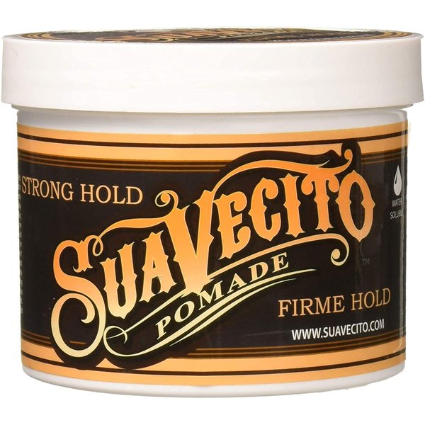 Suavecito Pomade Firme (Strong) Hold 32 oz, 1 Pack - Strong Hold Hair Pomade For Men - Medium Shine Water Based Wax Like Flake Free Hair Gel - Easy To Wash Out - All Day Hold For All Hair Styles