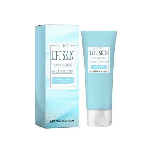 Skin Firming Youth Butter, Butter Anti Aging Moisturizer, Skin Firming and Anti Wrinkle Cream, Skin Tightening Lotion for Body Loose Skin for Neck Face Butt Arms Legs