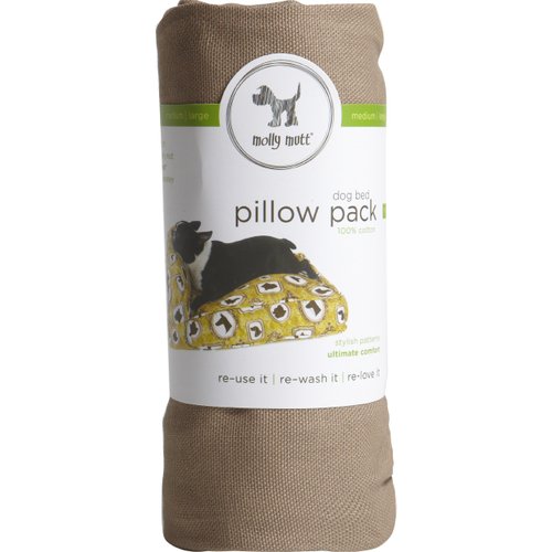 molly mutt Wild Horses Dog Bed Duvet Pillow Pack, Huge - 100% Cotton, Durable, Washable