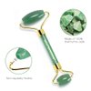 NEUTRIHERBS Jade Gua Sha & Face Roller & Vitamin C Serum Facial Tool Set(3 in 1 Kit), Home Face Massager for Wrinkle,Fine Line,Puffiness,Firm Smooth Relax Skin -- Green