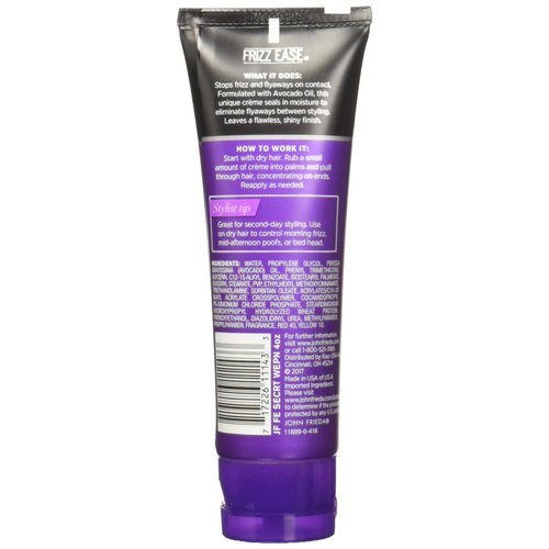 Frizz-Ease Secret Weapon TouchUp Creme, 4-Ounce Tube (Pack of 3)
