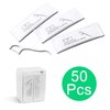 50 Count,Individually Wrapped Micro Dental Floss (50 Pcs)