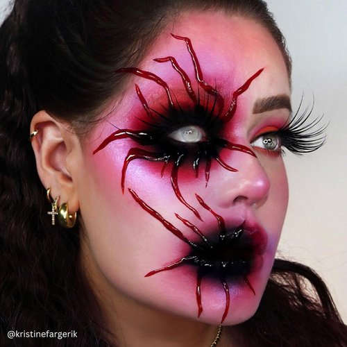 Mehron Makeup 3-D Gel | Gelatin Special Effects Makeup | Halloween FX Makeup & Scarring Gel | Fake Skin for Stage, Screen, Theater, Cosplay, and Halloween (2 oz) (Blood Red)