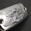 XKMT-Chrome Brake Fluid Reservoir Cap Cover"Free Spirit" Eagle Engraved Compatible With Valkyrie/Goldwing 1500 / Goldwing 1800 / VTX1800 [B00YWCRFCS]