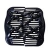 LOVEF Women Magic Hair Combs Wood Beaded Stretch Double Side Combs Clips Bun Maker Hair Accessories (Bead Back)