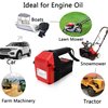 Oil Transfer Pump Extractor, Electric Oil Pump Fast Oil Change Transmission Fluid Extractor Pump, 12v 60w Diesel Fluid Scavenge Suction Pump for Changing Oil, Boat, Tubes, Truck, RV, ATV, Riding Mower