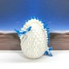 3D Printed Dragon, Articulated Axolotl Dragon with Dragon Egg, Fidget ADHD Autism Toy, Executive Desk Toy Home Office Decor D041WB