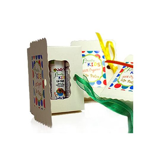 Finally Pure - Lip Balm Set for KIDS - Made with ALL ORGANIC Ingredients (.15 oz set of 3)