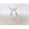 Generic Shimmering marbled vanilla blonde creme white hair claw clip