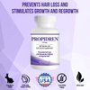 Propidren by HairGenics - DHT Blocker & Hair Growth Supplement to Combat Hair Loss, Stimulate Follicles, and Promote Regrowth. Proprietary Hair Treatment.