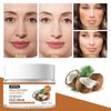 Grospe Coconut Face Cream, Coconut Face Moisturiser, Coconut Moisturising Cream, Reduce Pigmentation 24-Hour Moisturising Even Skin Tone Revitalising Soothing Coconut Moisturiser 50g