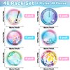 Justforjoyful 48 Guests Music Themed Birthday Decoration Disposable Tableware Plates and Pop Singer Themed Party Supplies for Girls Birthday Party Fans Celebration