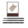 Ferry Eyebrow Pencil,Ebony, Dark Brown, Chocolate Waterproof,Longwear Universal, Longwearing for Perfect Brows, Premium EyeBrow Pencil With Spoolie Brush,Universal Benefit Eyebrow Pencil (Chocolate)