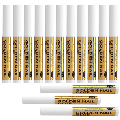 14 pcs Nail Tip Glue - Adhesive Super Bond for Acrylic Nails Tips - 0.07 oz for each glue