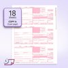 NextDayLabels - 1099-NEC Forms for 2023, 4-Part Tax Forms, Vendor Kit of 50 Laser Forms and 50 Self-Seal Envelopes, Forms Designed for QuickBooks, TFP and Other Accounting Software