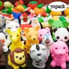 70 pcs Animal Erasers Desk Pets for Kids Classroom Prizes, Puzzle Erasers Take Apart Erasers Animals Pencil Erasers for Student Rewards,Class Treasure Box,Party Favors,Easter Egg Stuffers