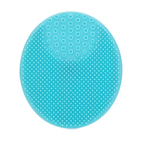 Nuby Scrubbies Silicone Bath Brush - Baby Essentials - Baby Bath Accessories - (2-Pack) Blue