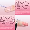 Liquid Latex for Nails - DR.MODE 30ML Fast Drying Cuticle Guard Latex Tape Peel Off for Nails Painting, Stamping Skin Protectors Barrier for Nail Art with Bonus Tweezers for Various Nail Art