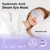 Ditoi Steam Eye Masks, Rich Hyaluronic Acid Heated Lavender Eye Mask, Disposable SPA Sleep Eyes Mask, Relieving Dry Eyes, Dark Circles and Puffiness, 10 Packs