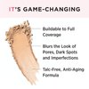 IT Cosmetics CC+ Airbrush Perfecting Powder Foundation - Buildable Full Coverage Of Pores & Dark Spots - Hydrating Face Makeup with Hydrolyzed Collagen & Niacinamide - Medium Tan - 0.33 Oz