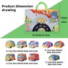 9PCS Soft Car Toys for 1-3 Year Old Boys and Girls, Infant Plush Car Toys with Playmat Map and Storage Bag, Ideal 1st Birthday Gifts for Toddler Boys Aged 6-18 Months