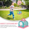 Gadpiparty Kids Critter Catcher Tools Set with Cage Tweezers Magnifying Glass Observation Cup Net Outdoor Catcher for Children