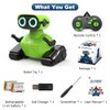 HONGCA Kids Robot Toys, Rechargeable Remote Control Robot Toy with Touch Sense Recording Programming Music LED Eyes Dance Moves Flexible Head/Arms, RC Toys for Kids Boys Girls Age 3+ Birthday Gifts