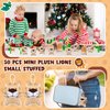 Shappy 50 Pcs Mini Animal Plush Toys Small Stuffed Animals Bulk Cute Tiny Animal Keychains for Gift Party Carnival Prize (Lion)