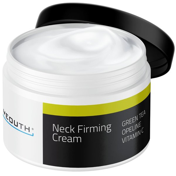 YEOUTH Neck Cream with Vitamin C - Neck Firming Cream for Decolletage and Double Chin - Neck and Chest Firming Cream - Neck Brightening Cream 2oz - Cleavage Moisturizing - Women and Mens Neck Cream