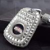 PGONE Car Key Case Key Shell Fob Key Cover Key Chain Lady Key Ring with Bling Rhinestones Diamond Crystals For Cadillac ATSL XT5 CT6 XTS XT4 ATS