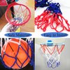 Small Replacement Net for Mini Basketball Hoop Fits 8 Loops, 8"-10.25" Rims, All Weather Anti Whip