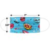 Popfunk Lol Lip Expressions 1-Ply Reusable Face Mask Covering, Unisex