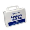First Aid Only 5217 25-Person Weatherproof Plastic Forestry Loggers First Aid Kit, 66 Pieces