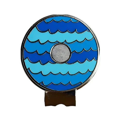 Sand Dollar Golf Ball Marker and Matching Hat Clip