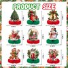 Christmas Table Decorations Christmas Honeycomb Table Centerpieces for Christmas Party Decorations, 9 Pcs