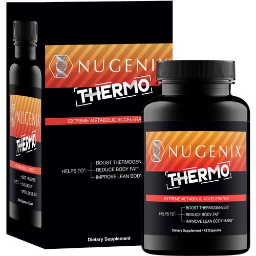 Nugenix Thermo - Thermogenic Fat Burner Supplement Pills for Men, Extreme Metabolic Accelerator, 42 Count