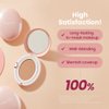 [*Mini Size*] TIRTIR All Cover Pink Cushion | Korean Cushion Foundation, (#24N Latte, 0.15 Fl Oz)