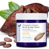 Blue Beautifly USDA Certified Organic Cacao Body Butter Balm | Soothes. Softens. Moisturizes. | Restores Dry, Chaffed, Cracked Skin | With Shea Butter, Cocoa Butter, and Vitamin E Oil | 4 fl oz