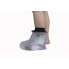 HKF HO KI HO Waterproof Foot Cast Cover for Shower,Waterproof Cast Protector,Reusable Watertight Wound Bandage Sleeve Dressing Bag Covers for Foot, Ankle, Toe, Heel, Instep (Black)
