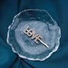 Zeshimb Crystal Luxury Hair Barrette Word Letter Hair Clips Love Bridal Hairclip Barrette Gold Rhinestone Bobby Pins Barrette Hair Accessories for Women and Girls