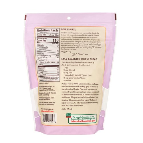 Bob's Red Mill Tapioca Flour - 16 Ounce (Pack of 2)