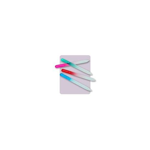 Red Arizona Sun Crystal Glass Nail File - for a Great Manicure - Can Use on both Natural and Artificial Nails