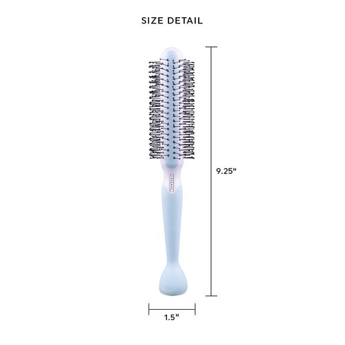 Cricket Friction Free Round Hair Brush for Professional Hairstyling Curling Blow Drying Anti-Static Styling All Hair Types