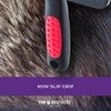 Paw Brothers Soft Pin Curved Slicker Brush for Dogs, Professional Grade, Coated Tips, Maximum Coverage, Gentle on Skin, Medium