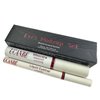 UCANBE Burgundy Mascara and Liquid Eyeliner Set, Waterproof Berry Red Colored Eye Makeup Duo - Enhance Your Gaze with Natural Lasting Lift & Curl for Lashes and Pigmented Smudge-Proof Eye Liner