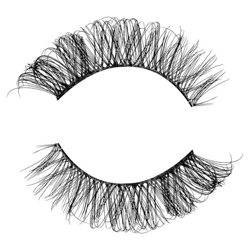 JLash Extension Effect D Curl Faux Mink Lashes - 19D, Black