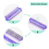 6 Pieces Double Edge Split Ends Trimmer, Hair Thinning Comb for Slim Haircuts at Home - Women and Men (6pcs Random Color)