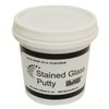 Glass Pro Stained Glass Lead Cement Putty Black 1/2 PINT (1 LB) Ready to Use