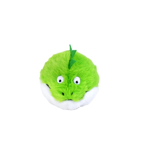 Patchwork Pet Pricklet Alligator Dog Toy Premium Plush Interactive Removable Spiky Ball